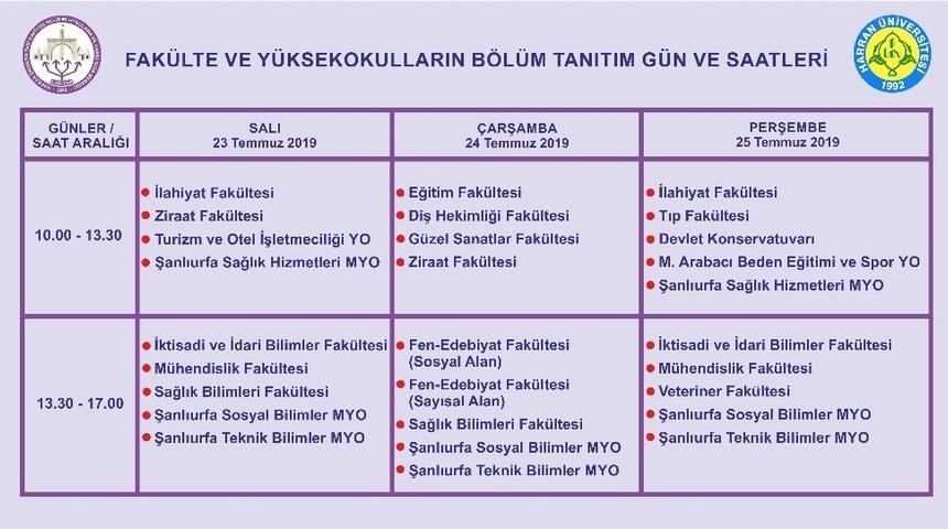 Harran &Uuml;niversitesi&rsquo;nde Rehberlik ve Tercih G&uuml;nleri başlıyor