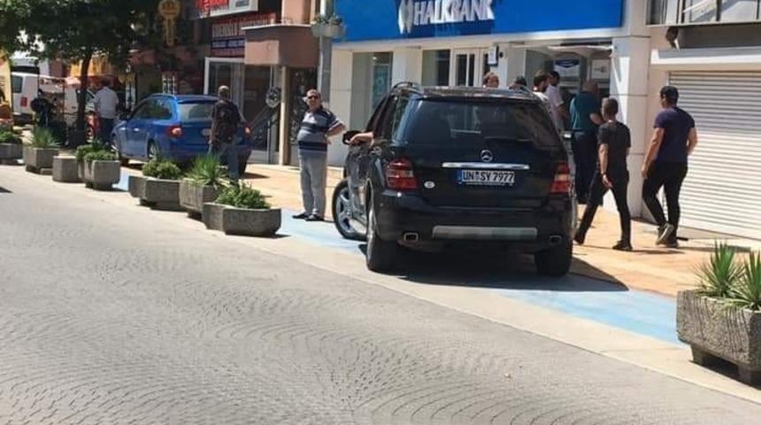 Trafik kurallarına uymayan s&uuml;r&uuml;c&uuml;ye tepki