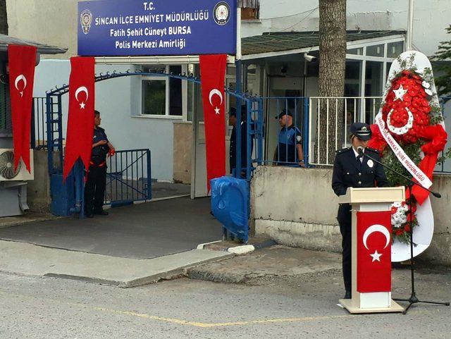 15 Temmuz şehidinin ismi polis karakolunda yaşayacak