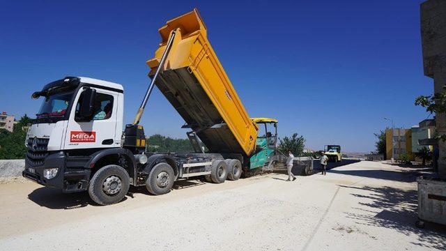 Bahçecik mahallesinde asfalt çalışması yapıldı