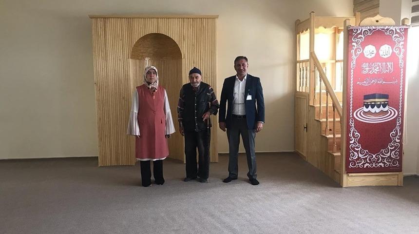 Hayırsever vatandaştan hastaneye mescit