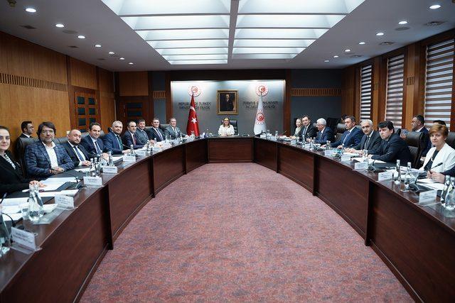 İstanbul Hububat Birliği Bakan Pekcan’ı ziyaret etti 1