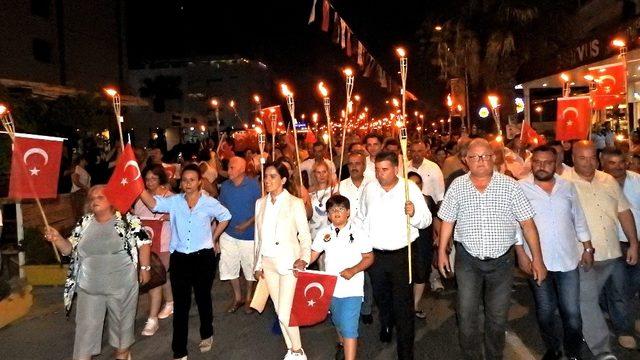Çeşme, Ata’sını coşkuyla selamlıyor