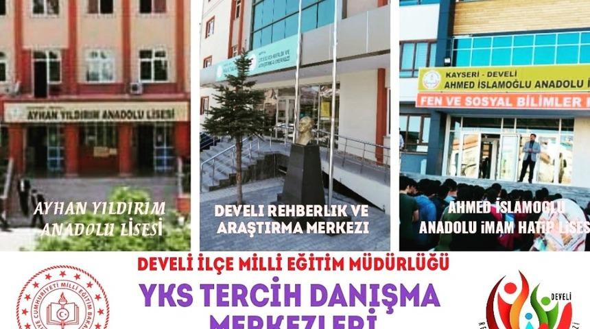 Develi İlçe Milli Eğitim Müdürlüğü Üniversite Tercihleri İçin Tercih Danışma Merkezleri Oluşturdu
