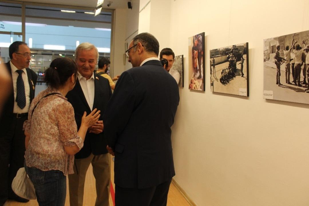 Gazeteci Kurtar &Ccedil;akın&rsquo;ın objektifinden 45&rsquo;inci Yılında Kıbrıs" sergisi