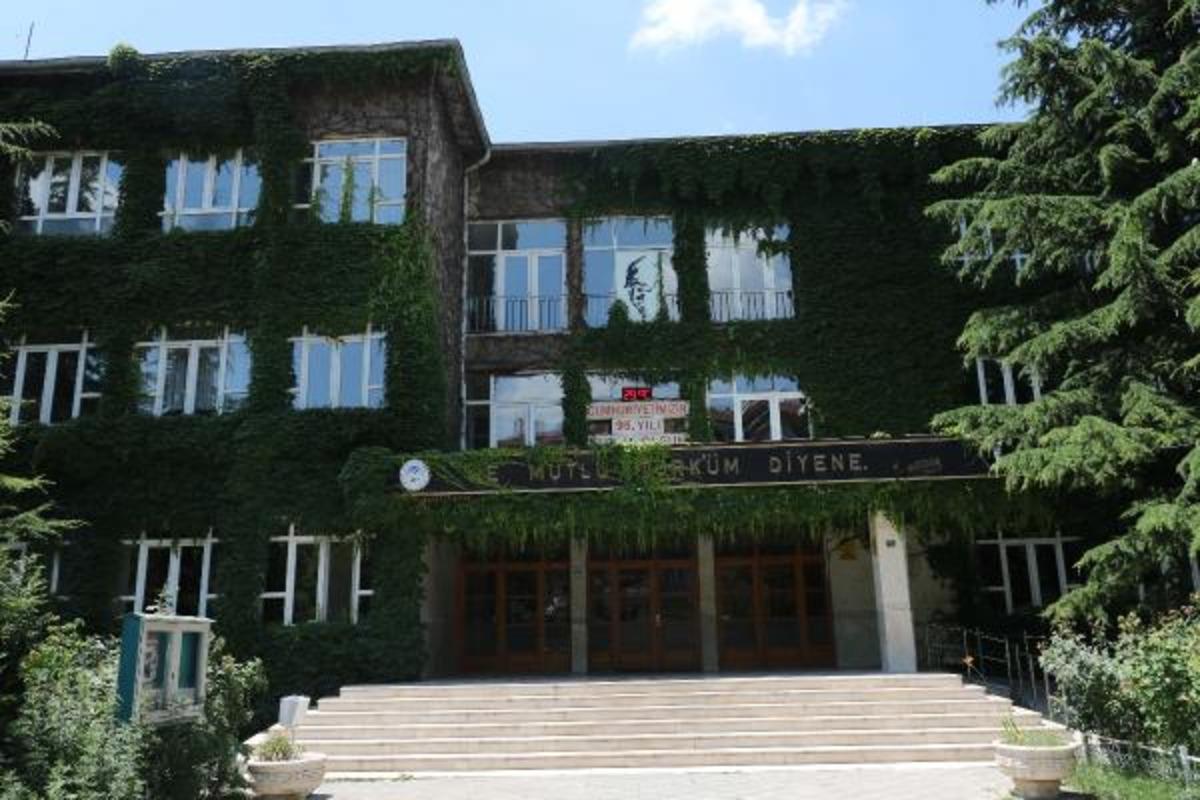 45 yıl &ouml;nce dikilen sarmaşık t&uuml;m okulu sardı