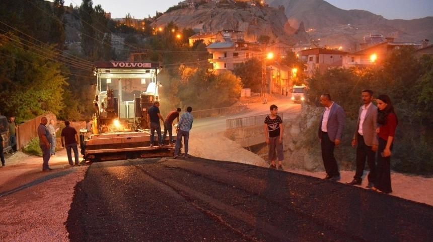 Bağlar Mahallesi asfalta kavuşuyor