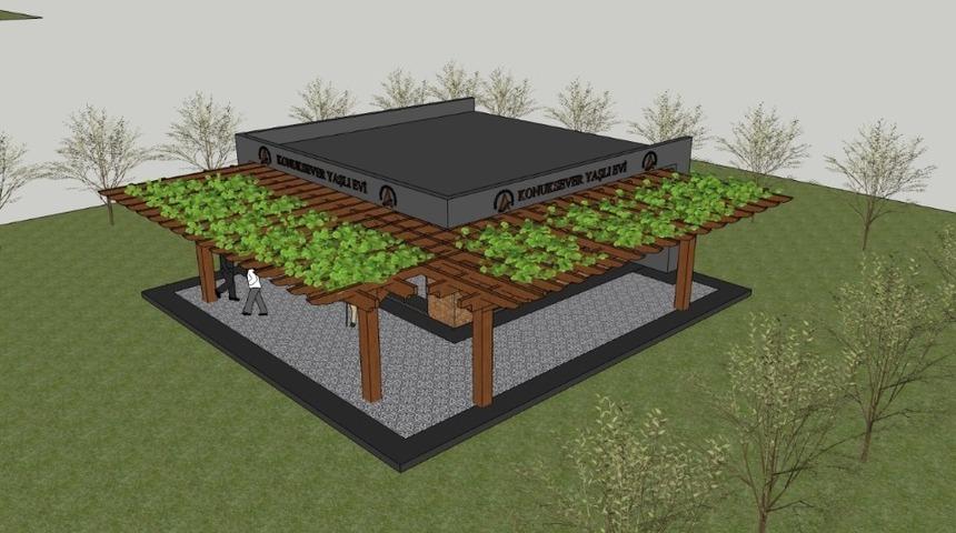 Konuksever&rsquo;de Yaşlı Evi inşaatı başladı