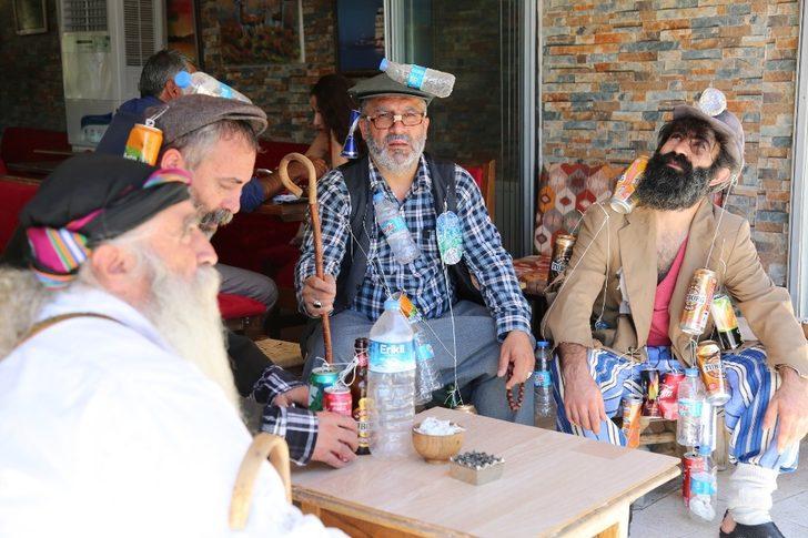 Tunceli'de çevre kirliliğine dikkat çekmek için böyle yürüdüler G3