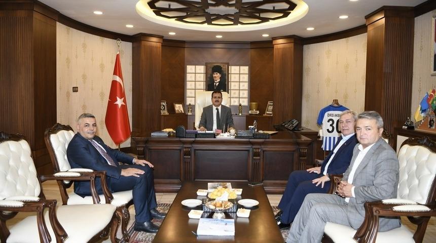 TOBB heyetinden Vali Akbıyık’a ziyaret