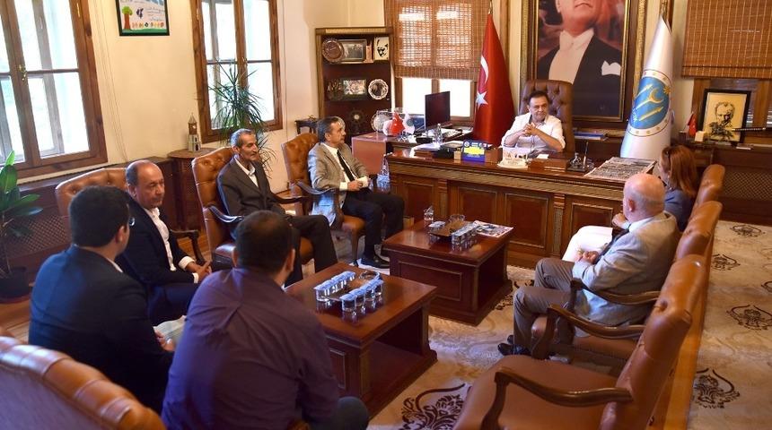 Tepebaşı Belediye Başkanı Ataç’tan Bilecik Belediye Başkanı Şahin’e hayırlı olsun ziyareti