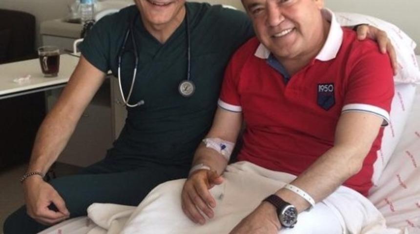 Başkan Böcek anjiyo oldu