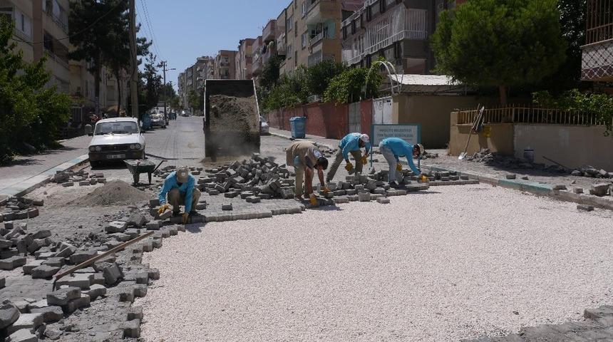 Haliliye&rsquo;de yol onarım &ccedil;alışmaları s&uuml;r&uuml;yor