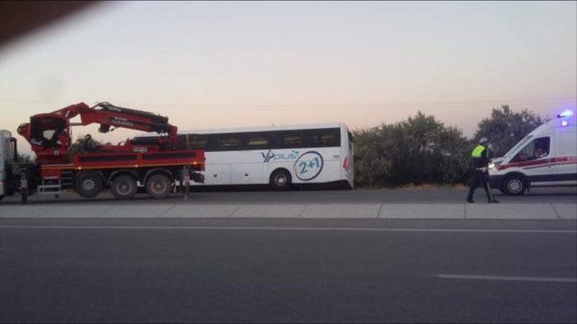 Vergi müfettişi, askerden dönerken kazada öldü