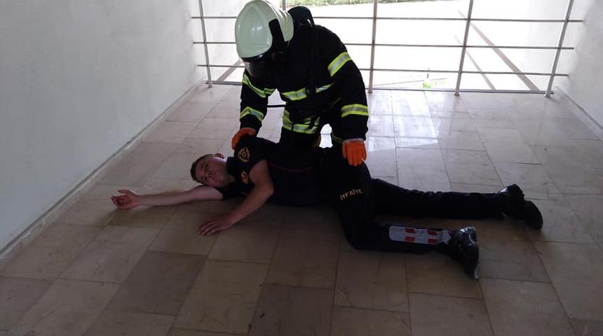 Ateş avcıları eğitimden ge&ccedil;iyor