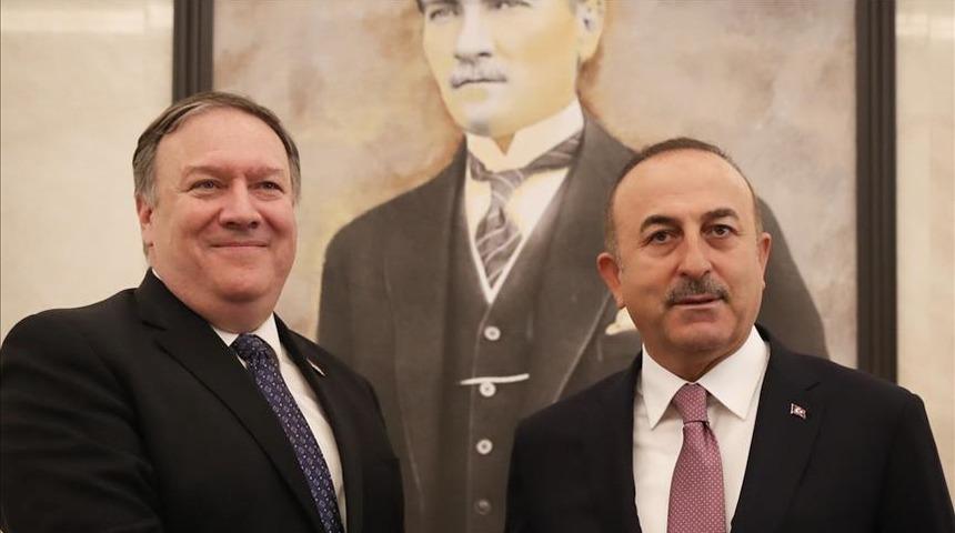 Bakan Çavuşoğlu Mike Pompeo ile görüştü