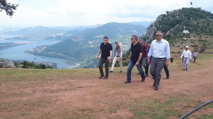 Başkan Kılı&ccedil;, Kapıkayafest hazırlıklarını yerinde inceledi