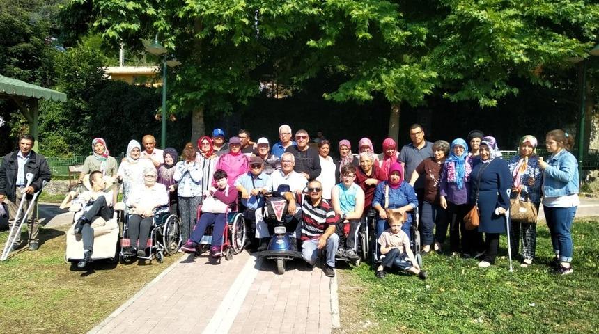 Engelliler piknikte buluştu