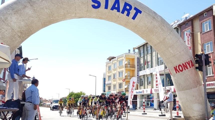 Ilgın Kaplıca Kupası bisiklet yarışları yapıldı