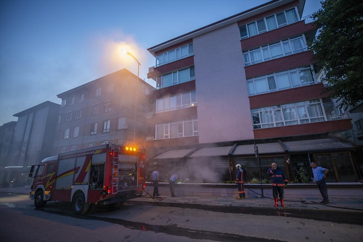 Ankara'da korku dolu gece! Ekipler duyar duymaz harekete ge&ccedil;ti