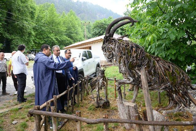 Vali Su, Çamlıyayla’da incelemelerde bulundu