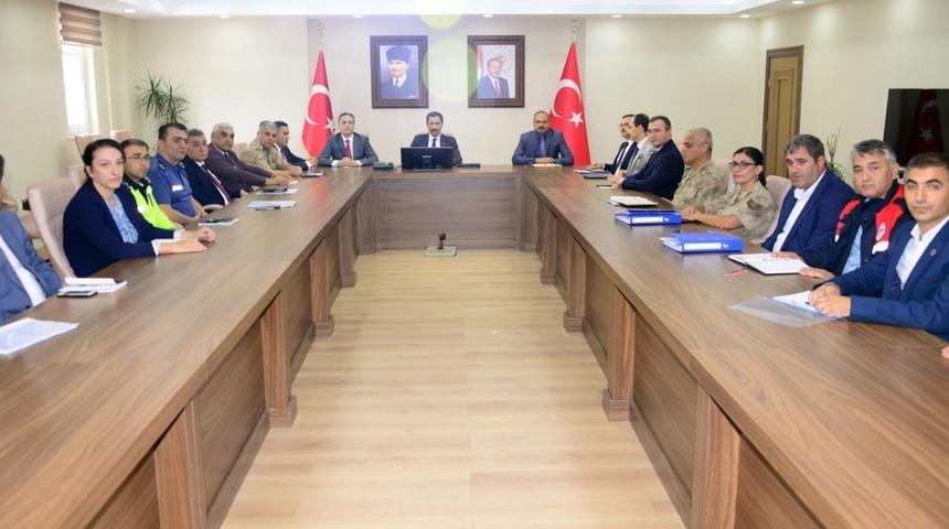 Ardahan’da Acil Afet Durum Planı toplantısı yapıldı