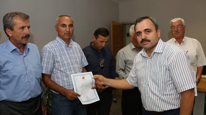 Meram&rsquo;da tapu sevinci