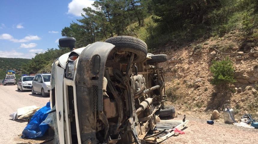 Trafik kazası 9 yaralı