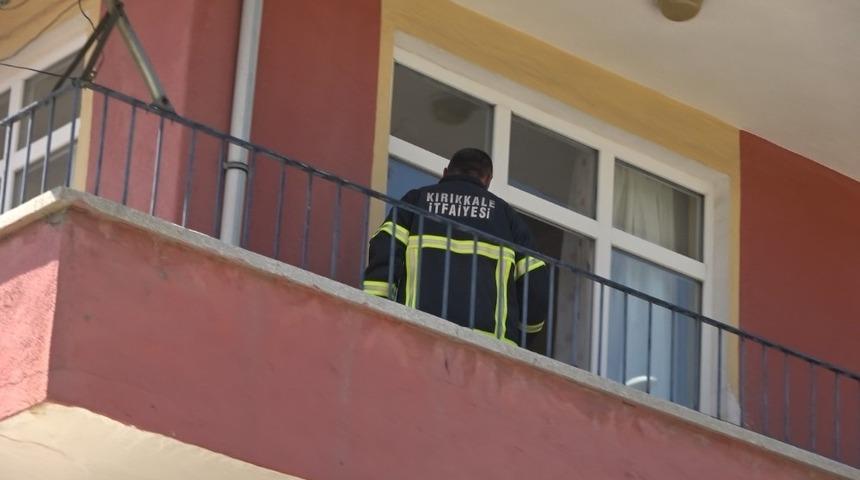 Kırıkkale&rsquo;de ev yangını