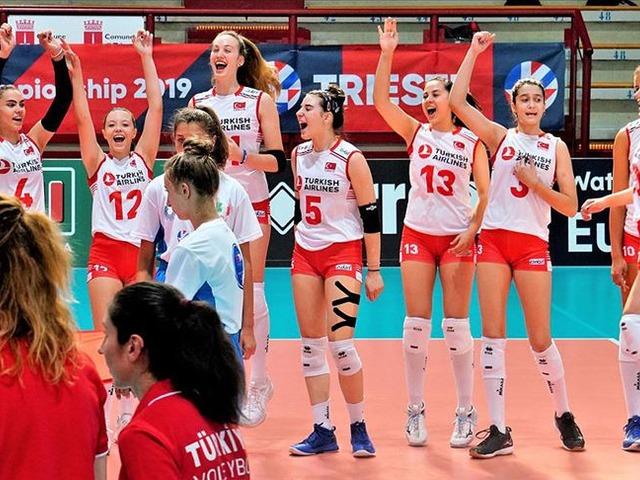 İtalya 0 - 3 Türkiye (16 Yaş Altı Kızlar Avrupa Voleybol Şampiyonası)