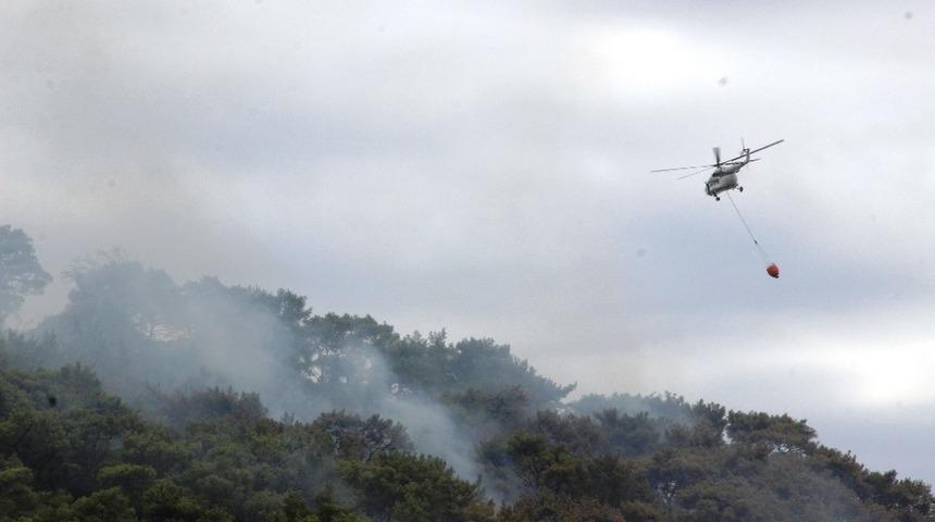 Aydın&rsquo;daki korkutan yangın kontrol altına alındı