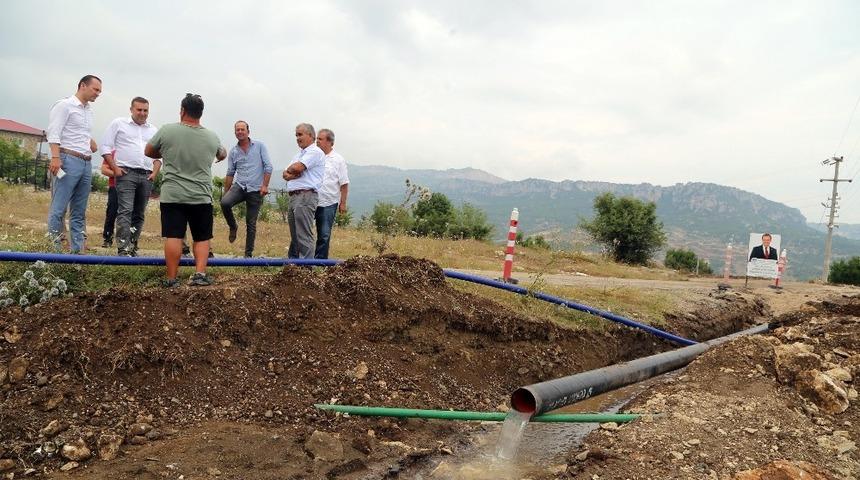 Kepirli Mahallesi&rsquo;nin i&ccedil;mesuyu sorunu Kurban Bayramı &ouml;ncesi &ccedil;&ouml;z&uuml;l&uuml;yor