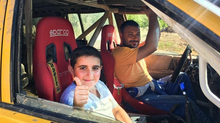 Rize’de kimsesiz çocukların Ofroad heyecanı