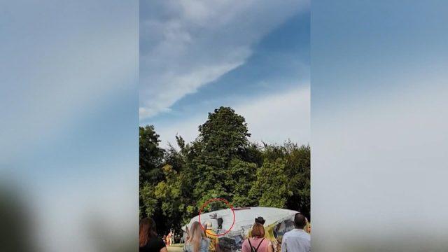 Bungee Jumping yaparken neredeyse &ouml;l&uuml;yordu 2