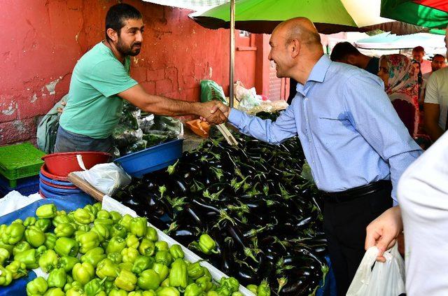 Başkan Soyer’den Lale Mahallesi mesaisi