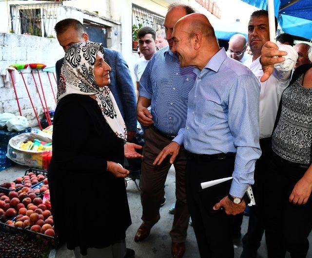 Başkan Soyer’den Lale Mahallesi mesaisi