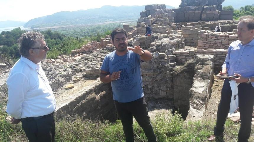 Zonguldaklı iş adamından Filyos Antik Kenti için girişim