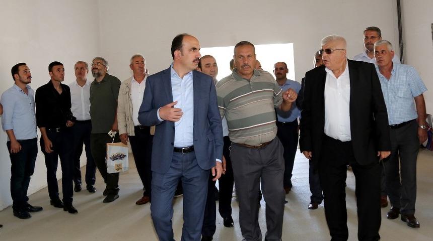 Başkan Altay, Doğanhisar Şehir Konağı’nı inceledi