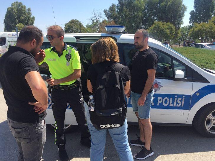 Trafik polisi kazada yaralandı G1