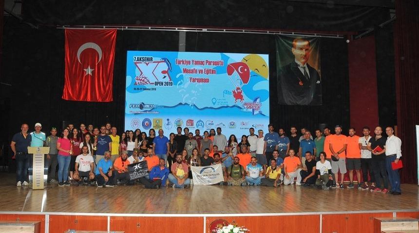 7. Akşehir XC Open 2019 Mesafe ve Eğitim yarışması sona erdi