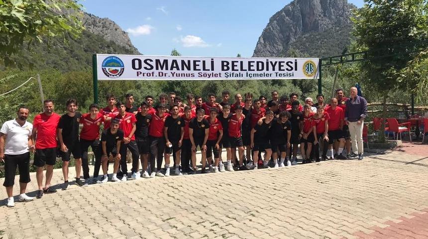 Eskişehirspor ekibi Osmaneli’nde