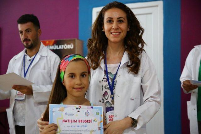Büyükşehir’in Bilim Evi çocuklara bilim aşılamaya devam ediyor