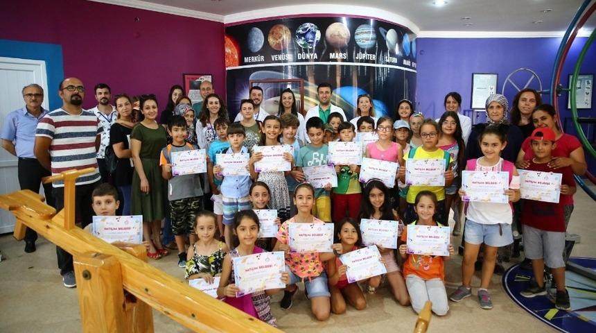 B&uuml;y&uuml;kşehir&rsquo;in Bilim Evi &ccedil;ocuklara bilim aşılamaya devam ediyor