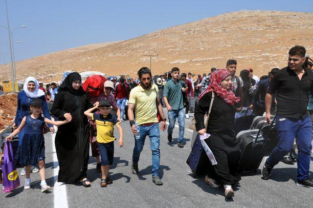 Suriyelilerin Kurban Bayramı geçişi başladı (2)