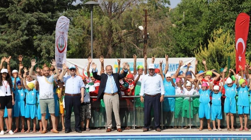 Kılıç’tan yüzme kursuna ziyaret