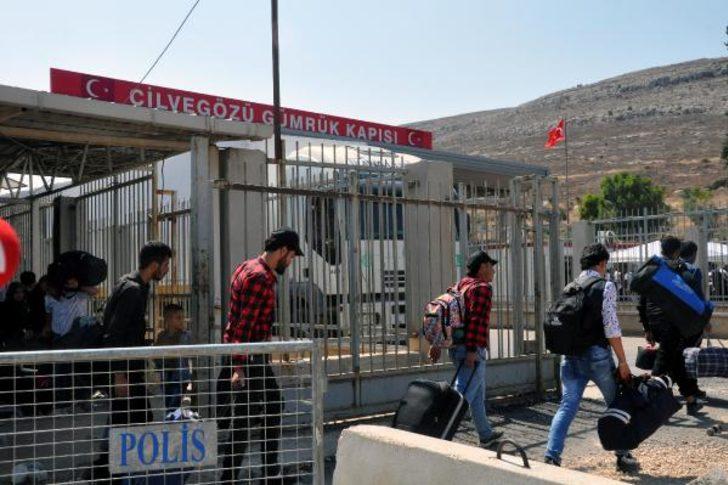 Suriyeliler Kurban Bayramı için ülkelerine dönmeye başladı G1