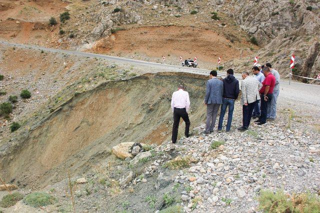 Yahyalı’da çöken turizm yolu yeniden yapılıyor