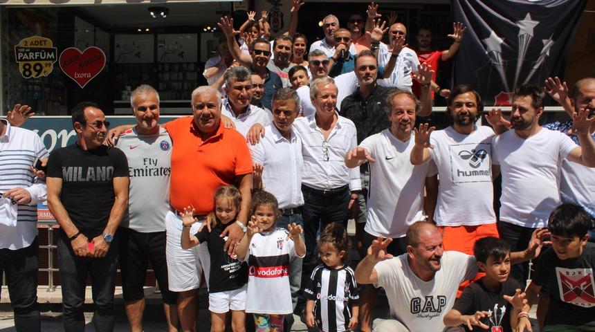 Beşiktaşlı efsane futbolcular Hatay’da