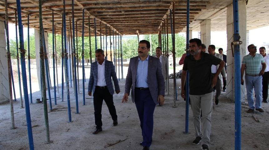 Canpolat kırsal &ccedil;alışmaları yerinde inceledi