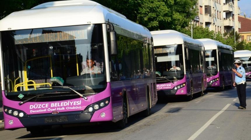 D&uuml;zce&rsquo;de toplu taşıma sil baştan değişiyor